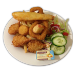 Cutout - Seafood Basket